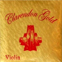 Clarendon Gold String Set Violin 1/2 Size
