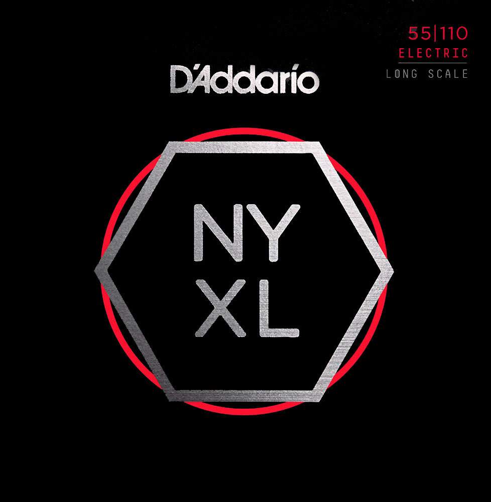 Daddario NYXL55110 Bass Guitar Strings Long 55 110