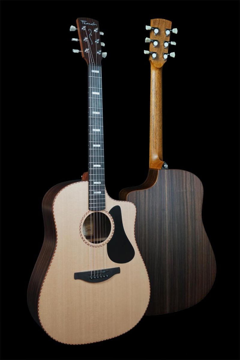 Fenech VT Professional Rosewood Dreadnough Cutaway and Grand Auditorium Cutaway