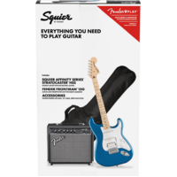 Squier Affinity Series Stratocaster Pack - Lake Placid Blue