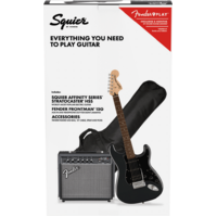 Squier Affinity Series Stratocaster HSS Pack Charcoal Frost Metallic