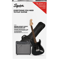 Squier Affinity Strat Pack Charcoal Frost Metallic