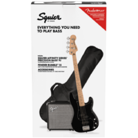 Squier Affinity Series Precision Bass Pack - Black