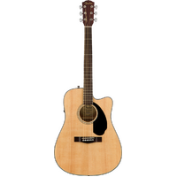Fender CD-60SCE Dreadnought Walnut Fingerboard Classic Design - Natural