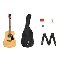 Fender FA-115 Dreadnought Pack Walnut Fingerboard - Natural