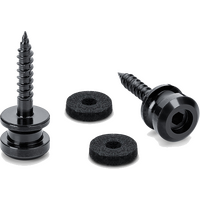 Schaller S-Lock Endpin Buttons Black