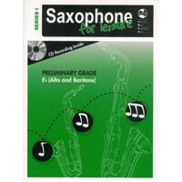 Saxophone For Leisure Prelim E Flat Bk/Cd Ser 1