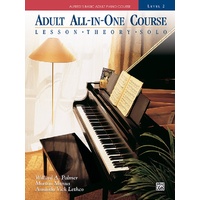 Alfred's Basic Adult All-in-One Piano Book 2