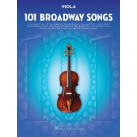 101 Broadway Songs for Viola