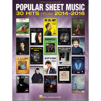 Popular Sheet Music 2014-2016