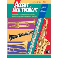 Accent on Achievement Book 3 Alto Saxophone