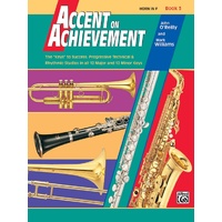 Accent on Achievement French Horn Book 3