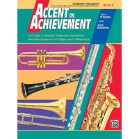 Accent on Achievement Percussion Combined Book 3