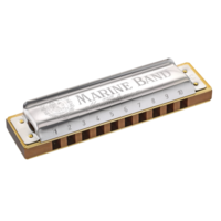 Hohner Marine Band 1896 Classic Harmonica in the Key of F