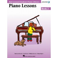 Piano Lessons - Book 2 Audio and MIDI Access Included