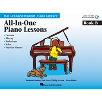 HLSPL All-in-One Piano Lessons Book B
