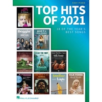Top Hits of 2021 for Easy Piano