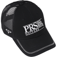 PRS Trucker Hat Black White Logo
