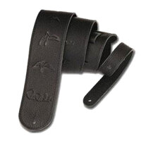 PRS Guitar Strap Birds Black Leather