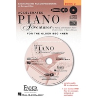 Accelerated Piano Adventures Older Beginner Lesson Bk 2 CD