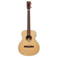 Tasman TA100M-EL Left Handed Mini Jumbo with Case