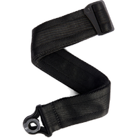 D'Addario Guitar Strap Auto Lock Nylon Black