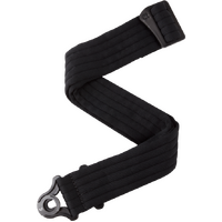 D'Addario Guitar Strap Auto Lock Nylon Black Padded