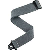 D'Addario Guitar Strap Auto Lock Nylon Skater Grey