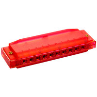 Hohner Kids Clearly Colourful Harmonica Red