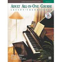 Alfreds Basic Adult Piano Course All-In-One Level 1