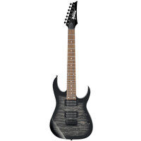 Ibanez GIO RG7221QA 7 String - Trans Black Sunburst