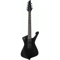 Ibanez Iron Label ICTB7521 Iceman 7 String - Black Flat