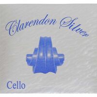 Clarendon Silver String Set Cello 1/2 Size