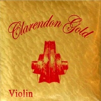 Clarendon Gold Violin String 1/4 SIze D