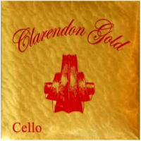 Clarendon Gold String Set Cello 4/4 Size