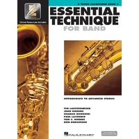 Essential Technique For Band Bk3 Tenor Sax Eei