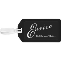 Enrico Name Tag for Instrument Case Black