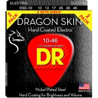 DR Strings Dragon Skin Electric 10-46 2-Pack