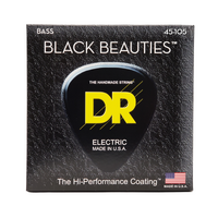 DR Strings Black Beauties Bass 45-105