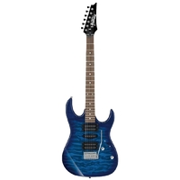 Ibanez GIO GRX70QA - Transparent Blue Burst