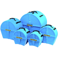 Hardcase Fully lined Light Blue Case Set 10T 12T 16FT 22B 14S