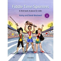 Fiddle Time Sprinters Violin Bk/Cd Revised Book 3