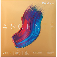 D'Addario Ascenté Violin String Set - 1/2 Size