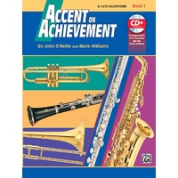Accent On Achievement Alto Sax Book 1