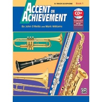 Accent On Achievement Tenor Sax Book 1