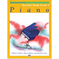 Alfred's Basic Piano Library Recital Book Level 3