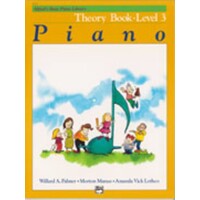 Alfred's Basic Piano Library Theory Book Level 3