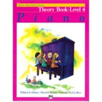 Alfred's Basic Piano Library Theory Book Level 4