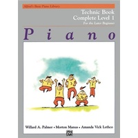 Alfred's Basic Piano Library Technic Complete Level 1
