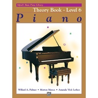 Alfred's Basic Piano Library Theory Level 6
